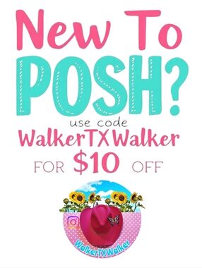 New To Posh? Get $10 Off With Code WalkerTXWalker